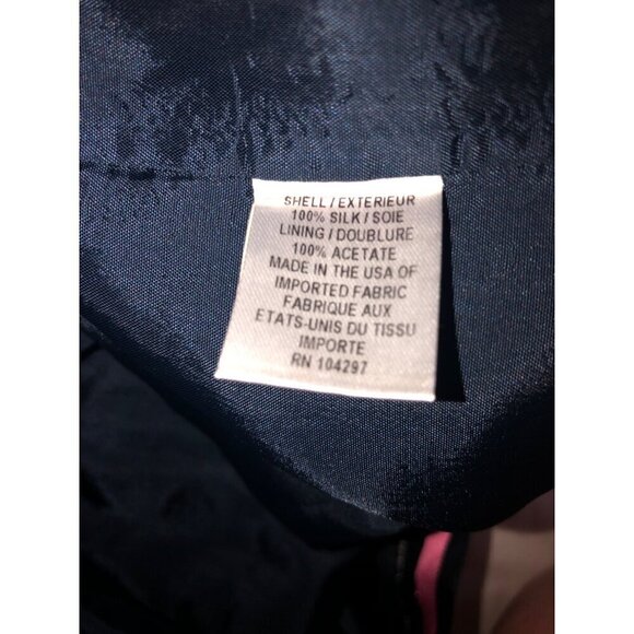 Milly New York Dress Size 6 Strapless Silk Blue Pink Striped Party Evening Glam - Picture 7 of 9